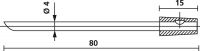 Ersatzdorn NA8/10 PRONG ML 3
