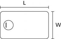 Steckplombe CCBOX POM BU 2500