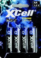 Batterie XTREME Lithium XcellXtremFR6 Bli.4