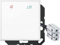 Hotelabdeckung Glas LS CU KO6 M 24 WW