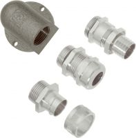 Flansch-Wink.verschraubung SE-M 20x1,5 o.E+D