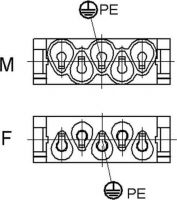 Steckdosenmodul MCB 5 CG-HV