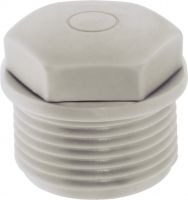 Würgenippel WN-M20x1,5LGY o.Loch