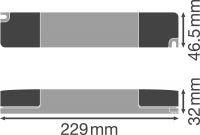 LED-Betriebsgerät DRDALISUP45220240/24