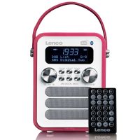 DAB+ Radio PDR-051 Pink/White
