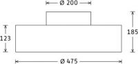 LED-Anbauleuchte PLL 26.475 #640120
