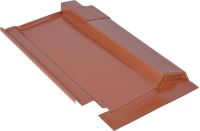Metalldachplatte Typ Grande 280 MTP-GR-280-ROT stahlblech-rot