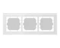 Glasrahmen 3-fach ws BE-GTR363W.01