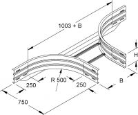 Anbau-T-Stück WSTAR 200.300