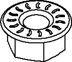 Flanschmutter M10 SMF M10 1661 V