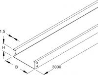 Kabelrinne RSU 60.100 F OV