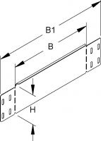 Rinnenabschlussblech RADS 100.500 S