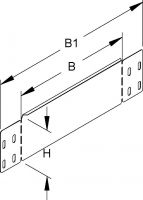 Rinnenabschlussblech RADS 110.200 S
