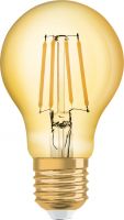LED-Filament-Lampe VINTAGE 1906 AGL-Form, gold E27, 2500K