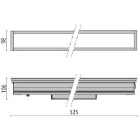 LED-Lineare Einbauleuchte 3107558