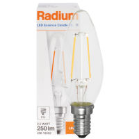 LED-Kerzenlampe E14 230V 2,5W 250lm klar