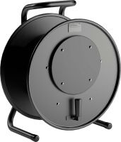 Stahlblech-Kabeltrommel HT 381.S0-schwarz