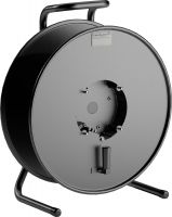 Stahlblech-Kabeltrommel HT 480.OFFEN-SCHWARZ