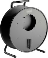 Stahlblech-Kabeltrommel HT 482.OFFEN-SCHWARZ