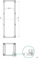 19 Zoll-Festrahmen SF/SM NSYRCK47