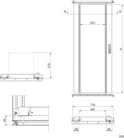19 Zoll-Rahmen SF/SM NSYRSW31