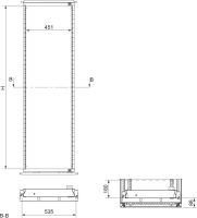 19 Zoll-Rahmen SF/SM NSYRSW640
