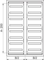 Frontplatte mit Ausschnitt NSYMUC308