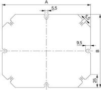 Montageplatte NSYAMPM3429TB