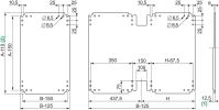 Montageplatte NSYPMM1012