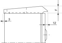 Regenschutzdach NSYTJ4025