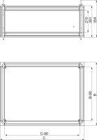 Sammelschienenraum SF IP70 NSYTBC386