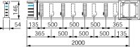 Schienenkasten KSA250ED4208