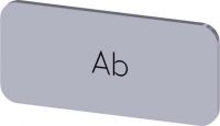 Bezeichnungsschild 3SU1900-0AC81-0AE0