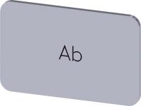 Bezeichnungsschild 3SU1900-0AD81-0AE0