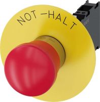 Not-Halt-Pilzdrucktaster 3SU1150-1HA20-3FH0