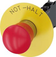 Not-Halt-Pilzdrucktaster 3SU1150-1HB20-3FH0