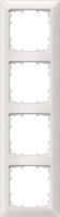 Rahmen 4-fach 5TG2554-3 aluminium-metallic