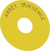 Unterlegschild 3SU1900-0BC31-0GQ0