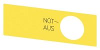 Unterlegschild 3SU1900-0BE31-0AS0