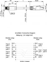 STX M12x1-RJ45 VL 100017241