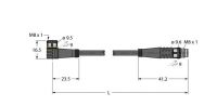 Aktuator- u. Sensorleitung PKW3M-5-PSG3M/TEG