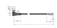 Aktuator- u. Sensorleitung PKWV4M-15/TFW