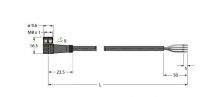 Anschlussleitung PKW4M-P7X2-5/TXL