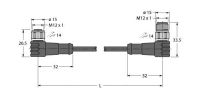 Anschlussleitung WKCV5T0.6WSCV5T/TFW