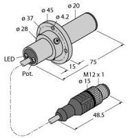 Eintauchsensor FCSK20AP8XH1141/3M