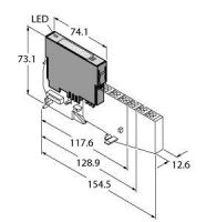 Elektronikmodul BL20-1RS232