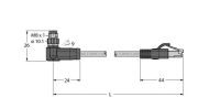 Leitung für Industrial PSWS4M-RJ45S-4414-5M