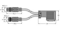 PROFIBUS-Leitung RSSW D9S RKSW4554M4M