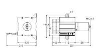 Seilzuggeber DW15000-135-PA-H1441