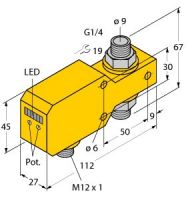 Strömungsüberwachung FCI-D10A4P-LIX-H1141